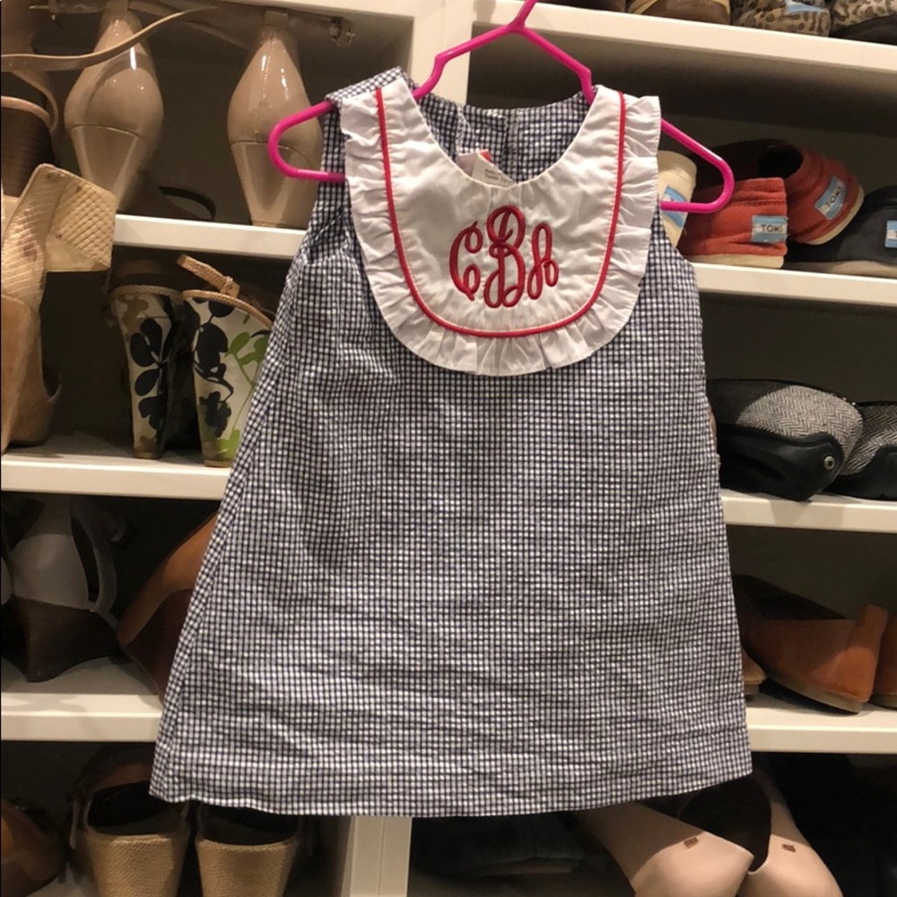 cBa monogram dress size 18 mo